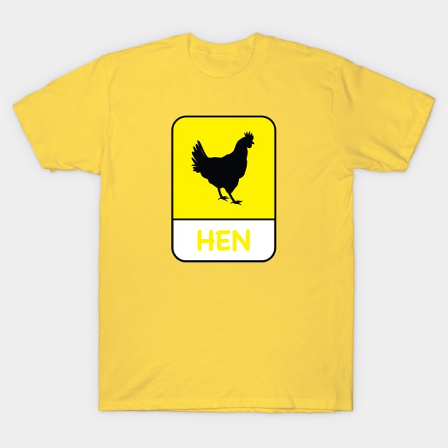 Hen picture T-Shirt by EliseDesigns